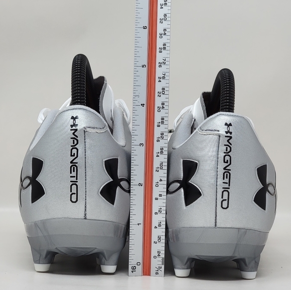 Under Armour Magnetico 2.0 FG Men’s Soccer Cleats White 3025642-100 Size 10 New main image 6